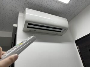 エアコンの調節