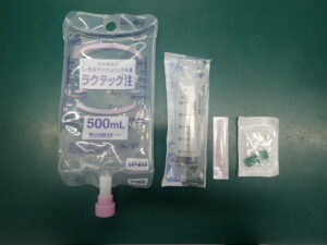輸液剤、注射器など