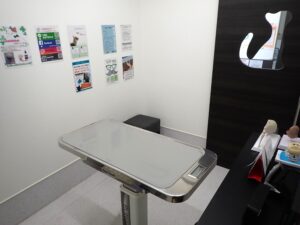 診察室の机