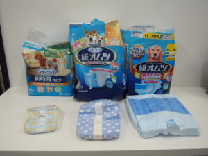 ペット用の紙おむつ01